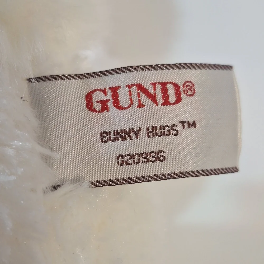 Gund Plush White Easter Bunny Somebunny Loves You Stuffed Animal 16‎ inch